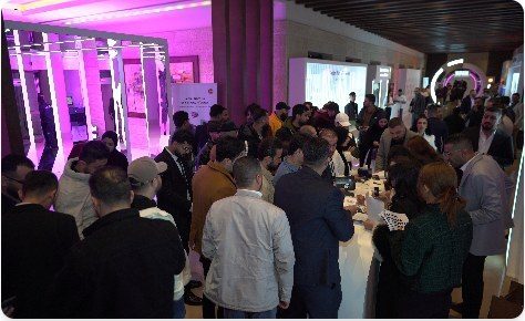 Guests at the Redmi Note 14 Series launch event in Erbil