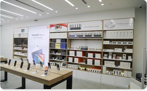 Opening of the 5th Xiaomi showroom in Iraq, in Kirkuk