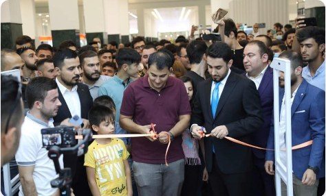 Opening of the 5th Xiaomi showroom in Iraq, in Kirkuk