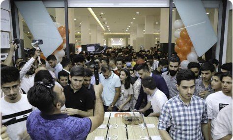 Opening of the 5th Xiaomi showroom in Iraq, in Kirkuk