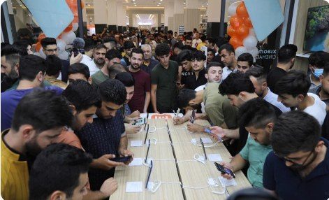 Opening of the 5th Xiaomi showroom in Iraq, in Kirkuk