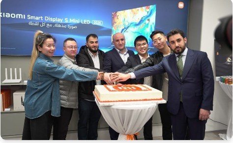 Opening day at the Xiaomi Store in Family Mall, Erbil