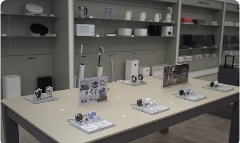 Opening day at the Xiaomi Store in Family Mall, Erbil