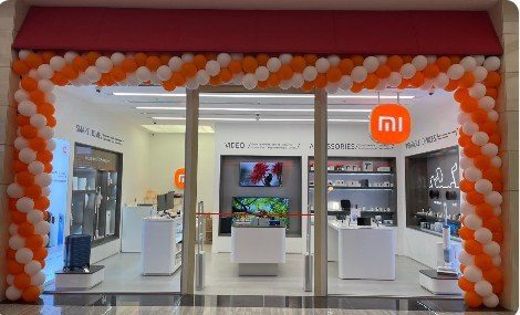 Opening day at the Xiaomi store in Grand Majidi Mall, Erbil