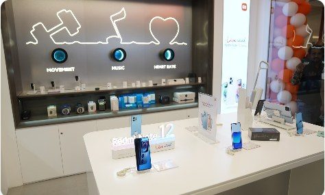 Opening day at the Xiaomi store in Grand Majidi Mall, Erbil